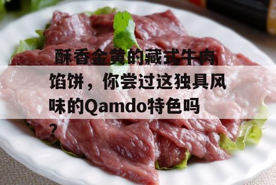  酥香金黄的藏式牛肉馅饼，你尝过这独具风味的Qamdo特色吗？